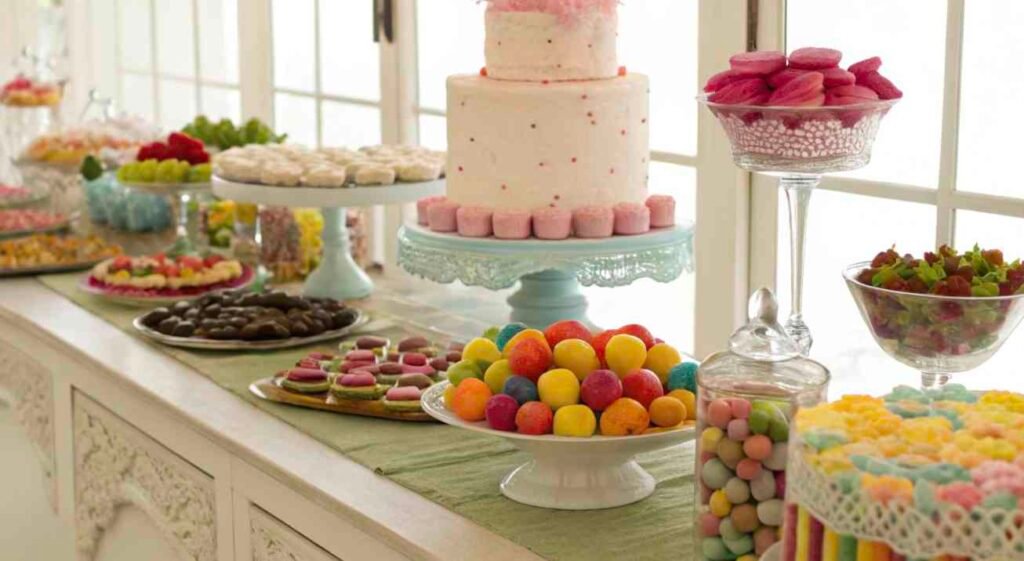 mesas de dulces