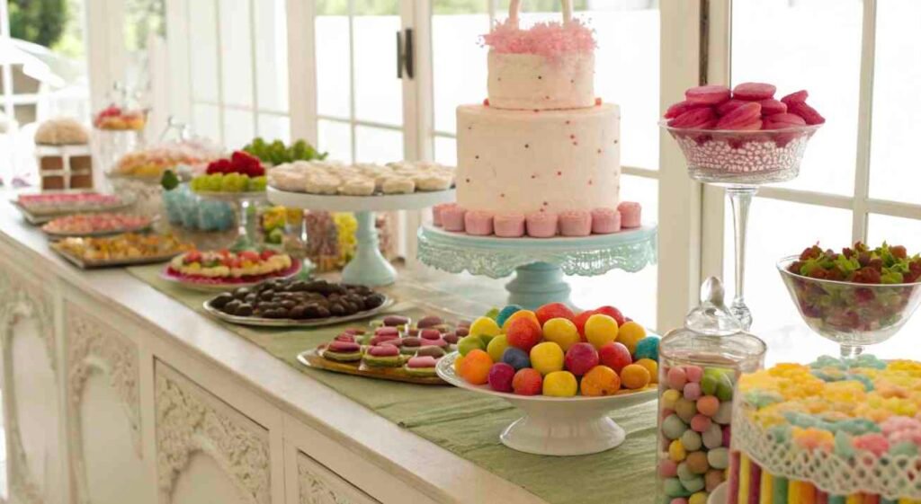 mesas de dulces