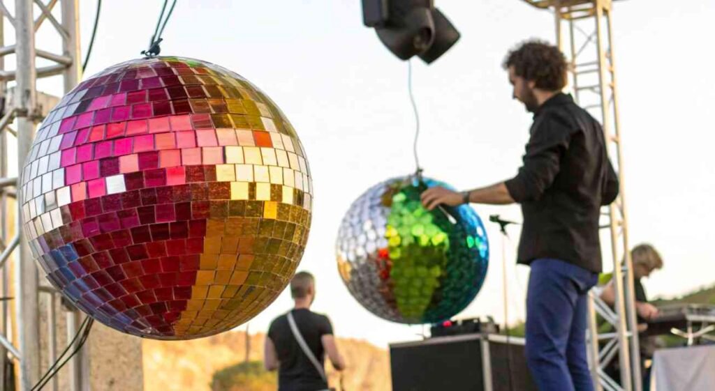 renta de bolas disco